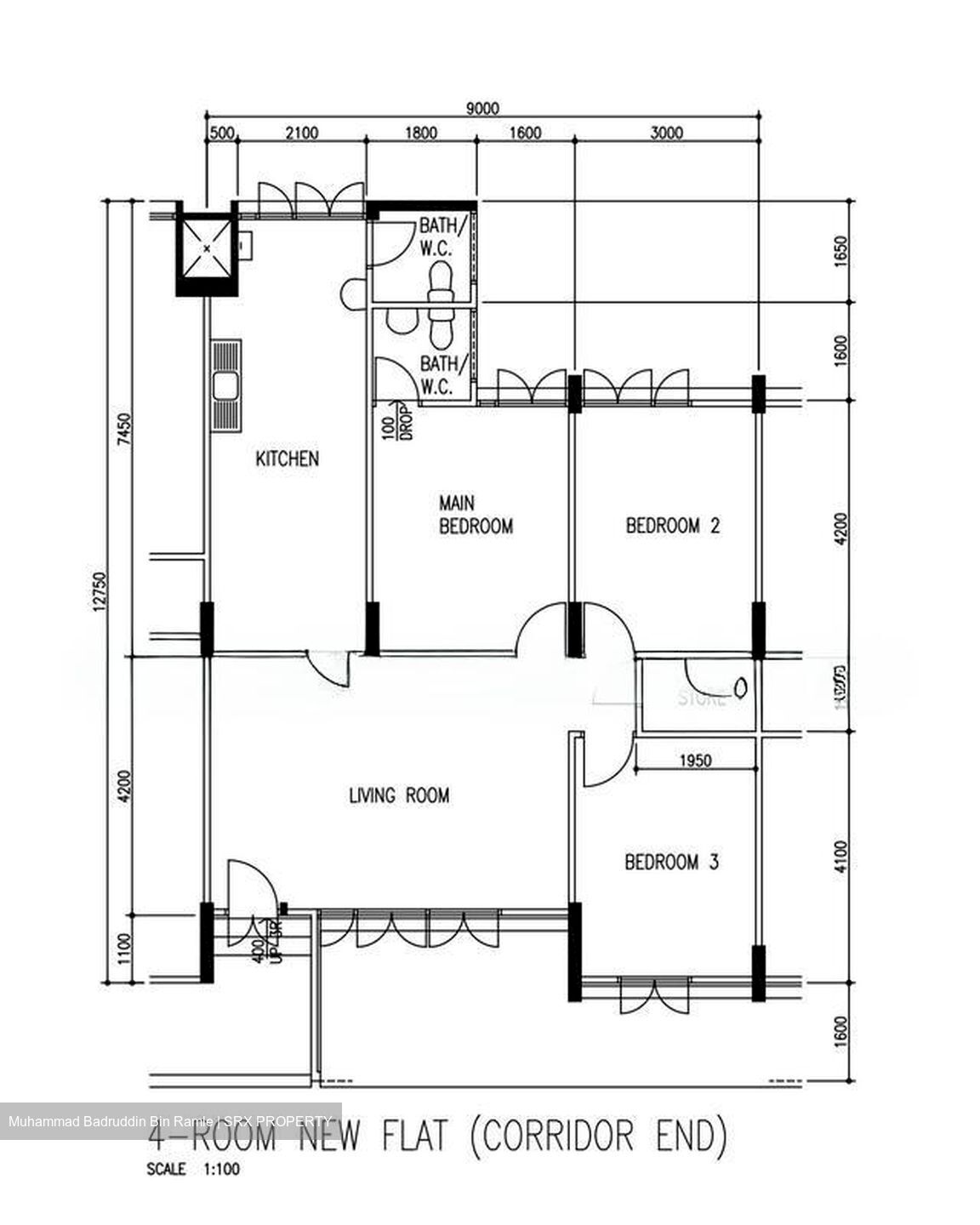 Blk 137 Yishun Ring Road (Yishun), HDB 4 Rooms #566239131